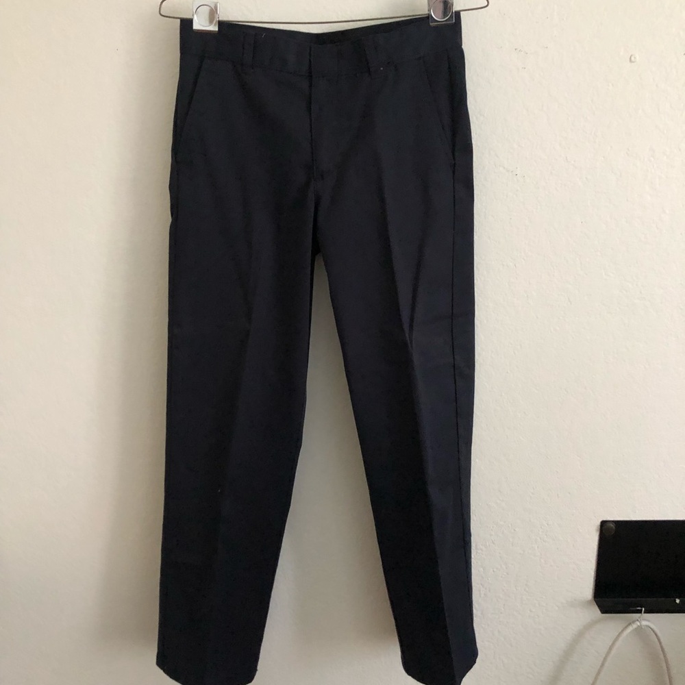 Boys Navy Slacks
